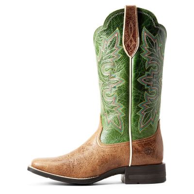 Ariat Breakout Haki / Yeşil Western Csizma Bayan (31690-580)